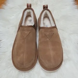 NEW Smith's Workwear Suede Shearling Slip On Shoes