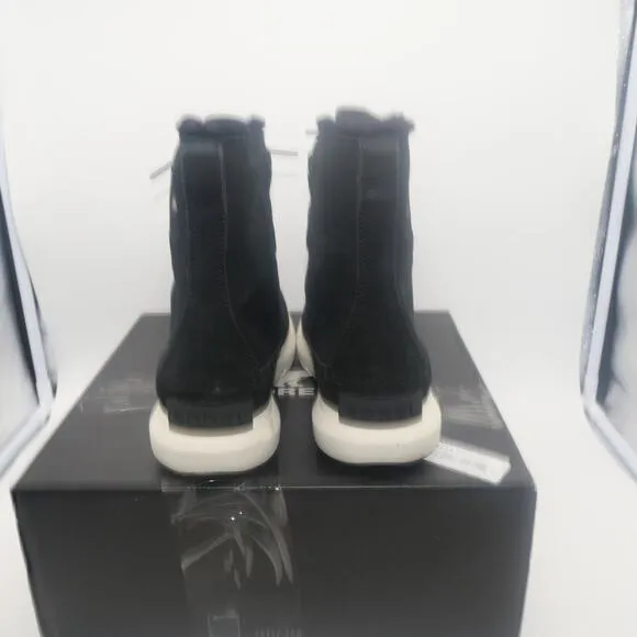 NEW Sorel Explorer II Next Boot  Women's 7.5  BLACK Sea Salt White