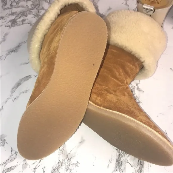 New Stuart Weitzman foldable suede boots 👢