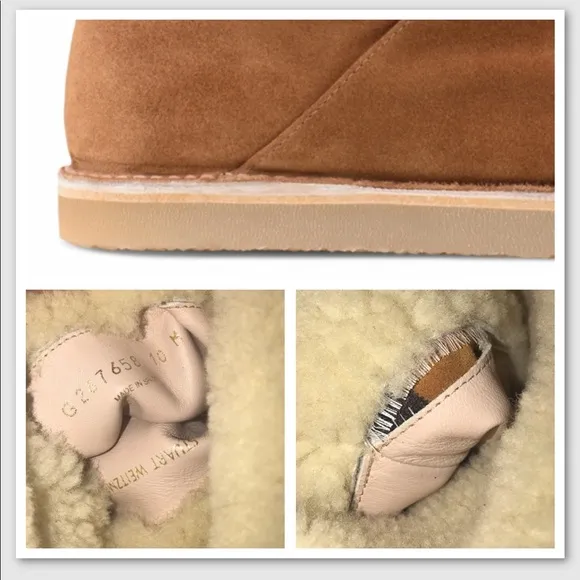 New Stuart Weitzman foldable suede boots 👢