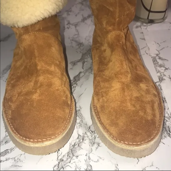 New Stuart Weitzman foldable suede boots 👢