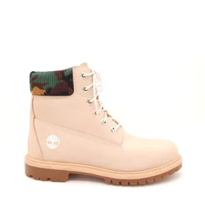 NEW Timberland Boots 6in Heritage Womens 7.5 Pink Rugged Outdoors Farmcore Chore