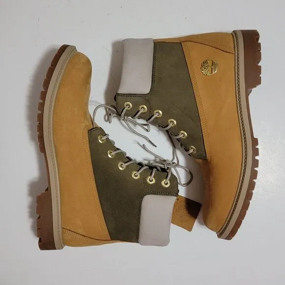 NEW Timberland Premium 6-inch Waterproof Boots Womens 10 Outdoor Rugged