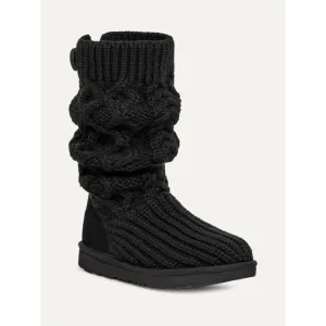 NEW UGG Women’s 6.5/37 Classic Cardi Cable Knit Boots Shoes