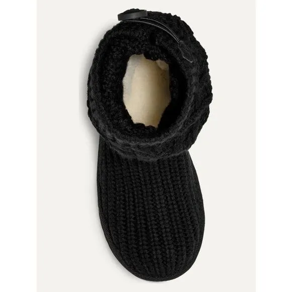 NEW UGG Women’s 6.5/37 Classic Cardi Cable Knit Boots Shoes