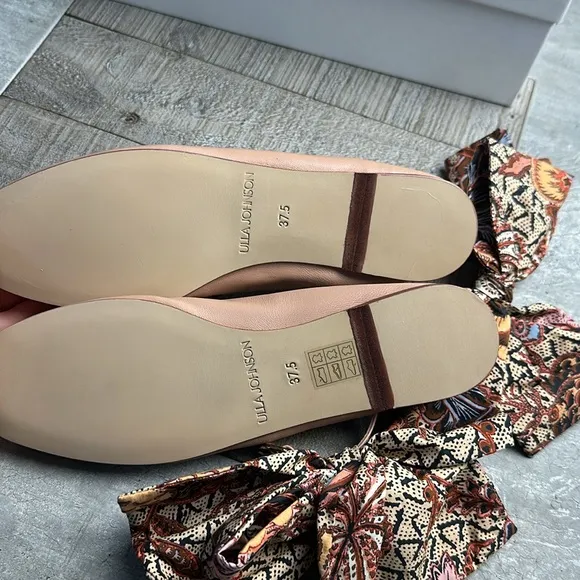 NEW Ulla Johnson Eliza Bow Ballet Flat Shoes!!