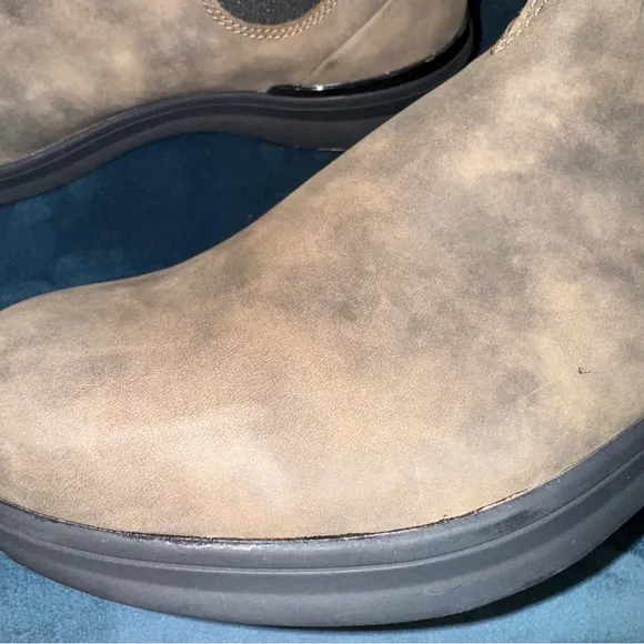 New US size 12 Blundstone Elastic Sided Chelsea Boots Rustic Brown