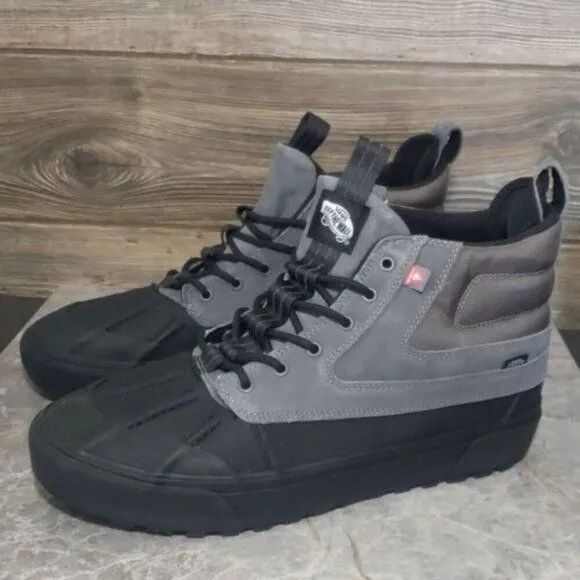 New Vans Sk8 Hi Del Pat Boots Unisex Gorpcore Waterproof Outdoor Hiking Winter