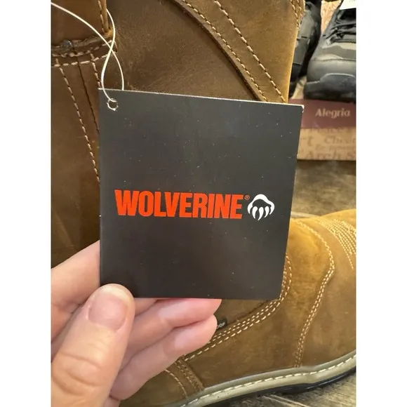 NEW Wolverine RAIDER DURASHOCKS Size 13 M MEN WESTERN WORK IN REAL Brown W220038