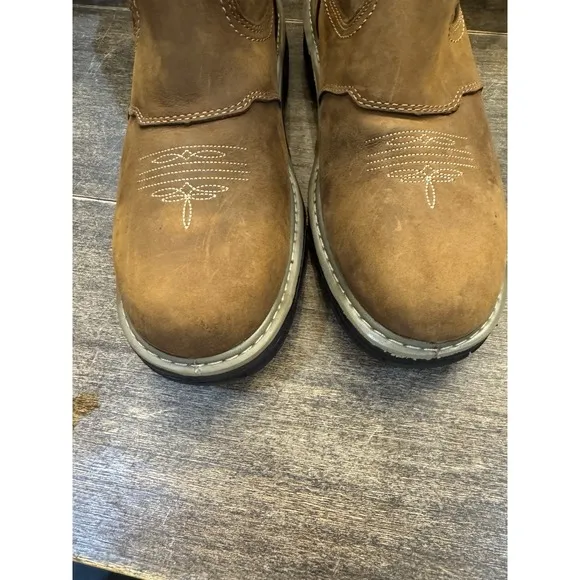 NEW Wolverine RAIDER DURASHOCKS Size 13 M MEN WESTERN WORK IN REAL Brown W220038