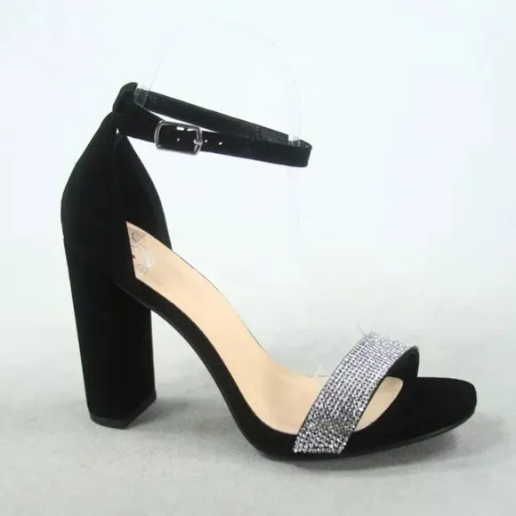 NEW Women's Color Open Toe Ankle Strap Chunky Heel Dress Sandal Shoes