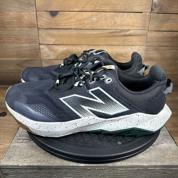 New Balance Mens Size 12 2E DynaSoft Nitrel v6 Phantom/Mint Sneakers NO INSOLES