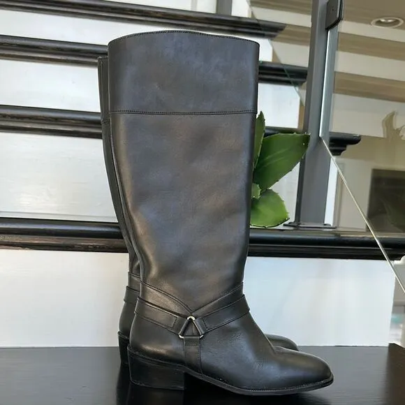 NEW Brioso genuine leather riding boots women’s 7.5 soft classic Dillards