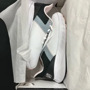 New Footjoy FJ Flex White Black Golf Shoes Sneakers 9 Wide