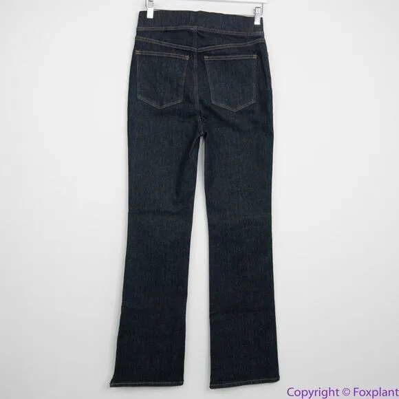 NEW Madewell Pull-On Skinny Flare‎ Jeans in Havenley Wash, 28