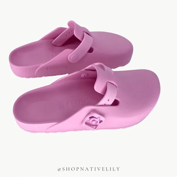 NIB Birkenstock EVA Women’s Boston Clog Shoes | Sz 38 (US 7) Narrow | Pink