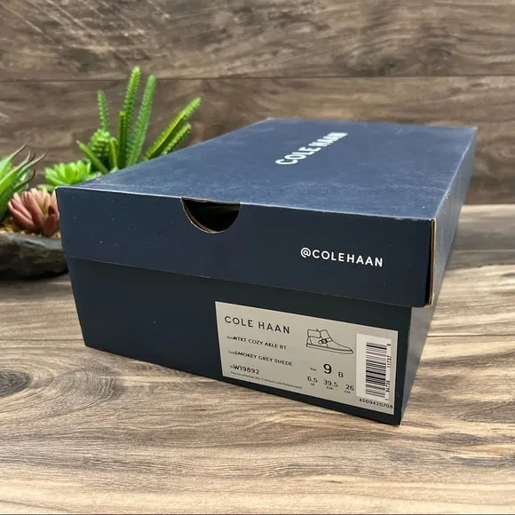 NIB Cole Haan Nantucket Cozy Ankle Boots Bootie