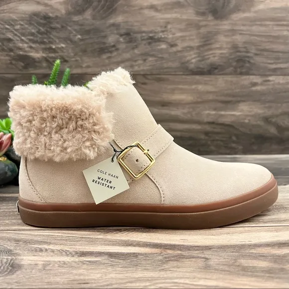 NIB Cole Haan Nantucket Cozy Ankle Boots Bootie