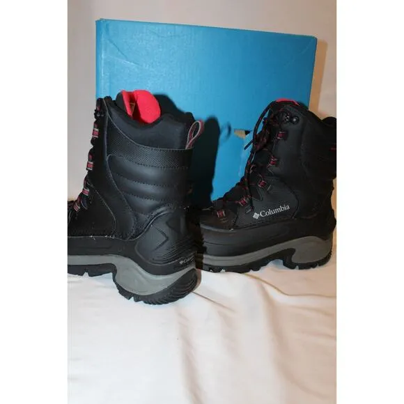 NIB‎ Columbia Men's Bugaboot III Black Snow Boots SZ 8.5 Women's SZ 10.5