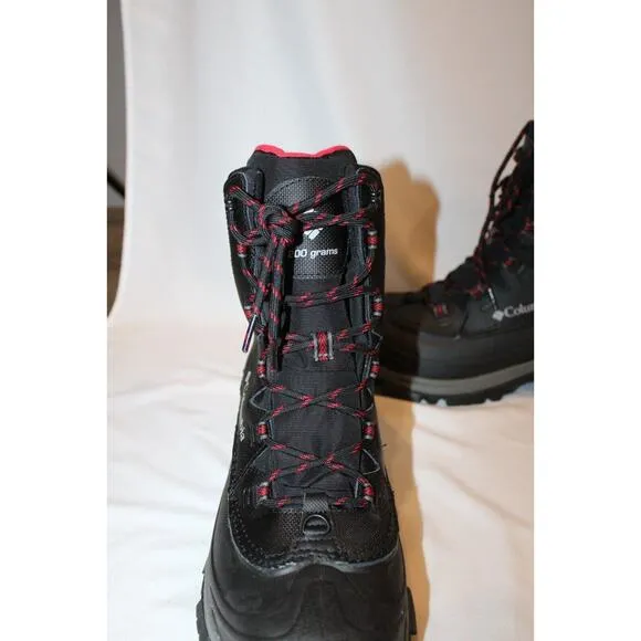 NIB‎ Columbia Men's Bugaboot III Black Snow Boots SZ 8.5 Women's SZ 10.5