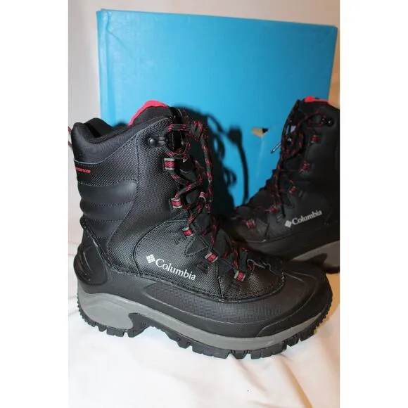 NIB‎ Columbia Men's Bugaboot III Black Snow Boots SZ 8.5 Women's SZ 10.5