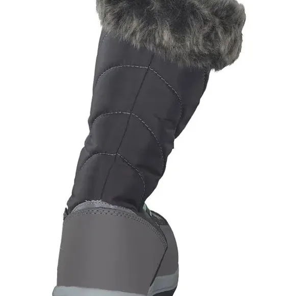 NIB Girls Sz Youth 13 faux midcalf fur Prairie boots glam rain snow winter