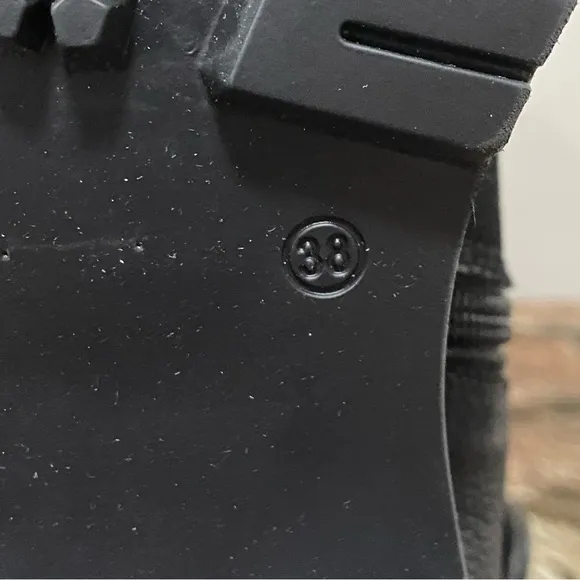 NIB MJUS Black Tall Boots Size 38