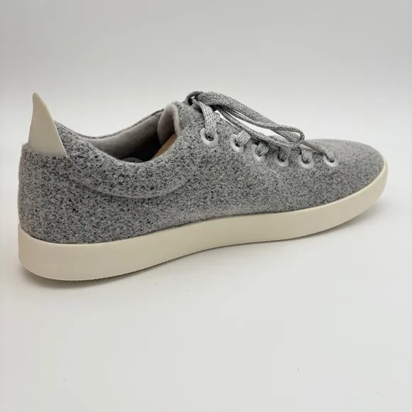 NIB NWT Mens Size 11 Dapple Grey Allbirds Wool Piper Laceup Soft Sneakers, Shoes