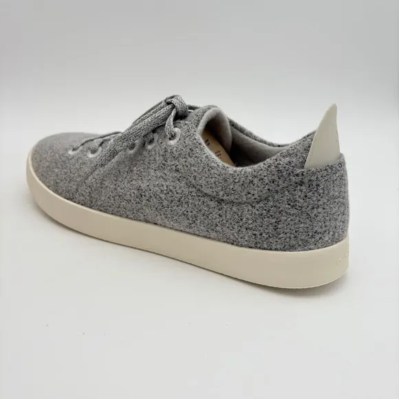 NIB NWT Mens Size 11 Dapple Grey Allbirds Wool Piper Laceup Soft Sneakers, Shoes