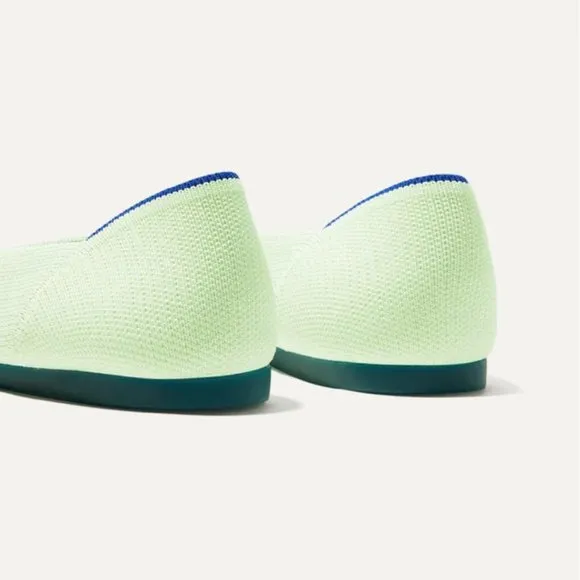 NIB Rothy's The Point Shoes in Sour Apple (SIZES 7   7.5) NWT / NIB