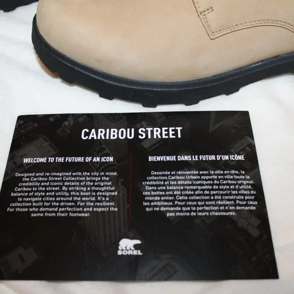 NIB SOREL‎ MEN'S SUEDE WATERPROOF HIKING WINTER WORK BOOTS