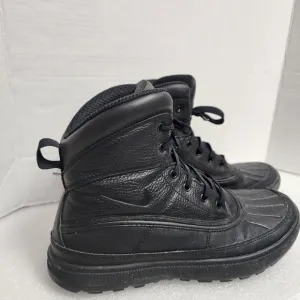 Nike ACG Woodside II 2 Black Sneaker Boots Hiking  Tactical 525393-090 Sz 10.5