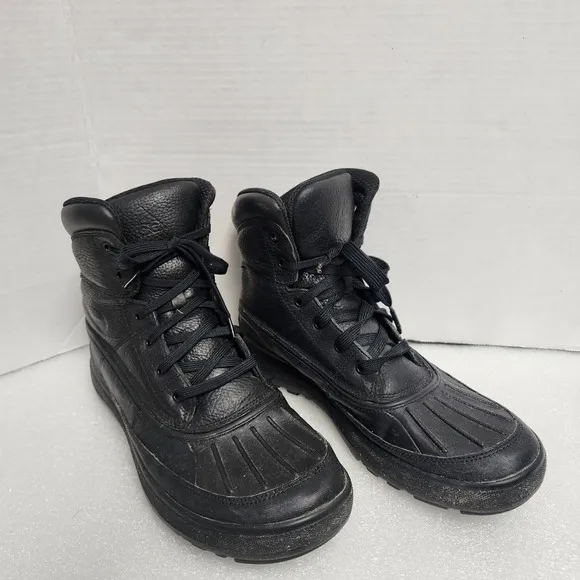Nike ACG Woodside II 2 Black Sneaker Boots Hiking  Tactical 525393-090 Sz 10.5