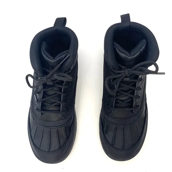 Nike ACG Youth Black Woodside II Lace-Up Boots