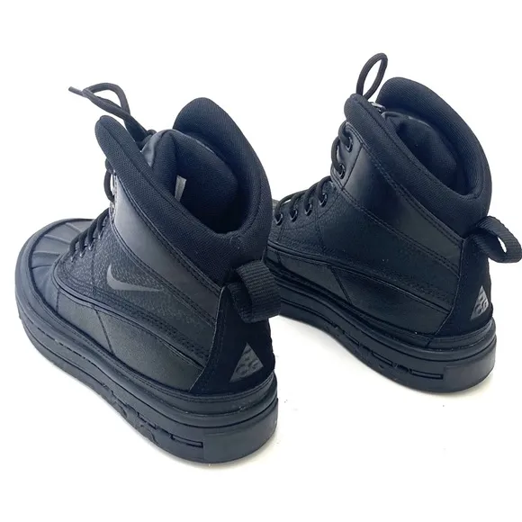 Nike ACG Youth Black Woodside II Lace-Up Boots