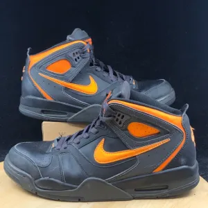 Nike Air Flight Falcon Men's Sz 11.5 Black Bright Citrus-Night  397204-080