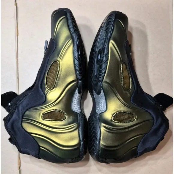 Nike Air Flightposite QS Metallic Gold FV5582-700 Men's Size 8.5 New