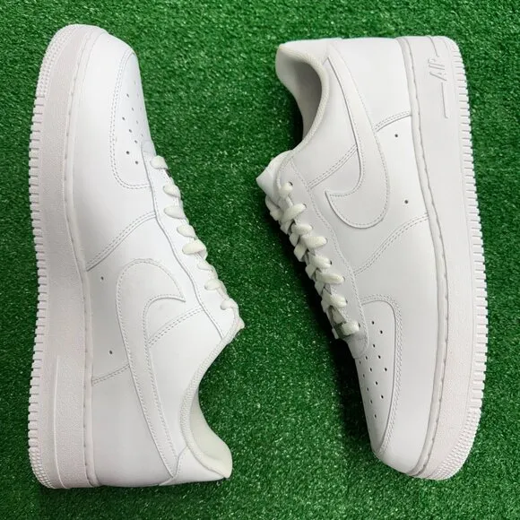 Nike Air Force 1  07 White Mens Shoes CW2288-111 VNDS Sz 14