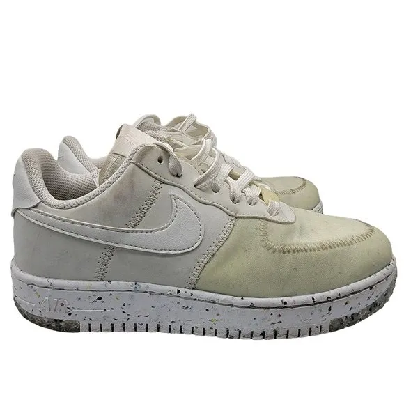 Nike Air Force 1 Crater Summit White Sneakers Shoes Womens Size 6.5 - CT1986-100