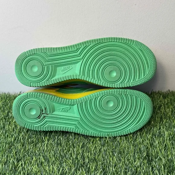 Nike Air Force 1 Low iD ID Translucent Green Yellow Oregon Ducks l