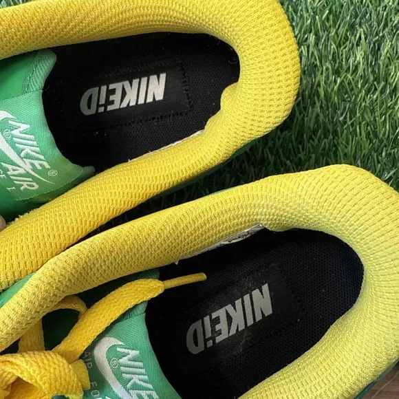 Nike Air Force 1 Low iD ID Translucent Green Yellow Oregon Ducks l