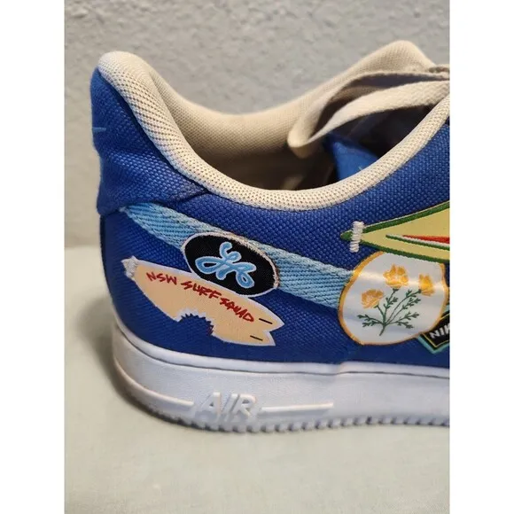 Nike Air Force 1  Low Patched Up LA DX2304-400 Size 14 Anniversary Edition