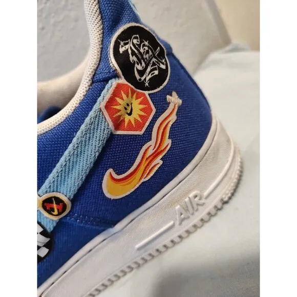 Nike Air Force 1  Low Patched Up LA DX2304-400 Size 14 Anniversary Edition