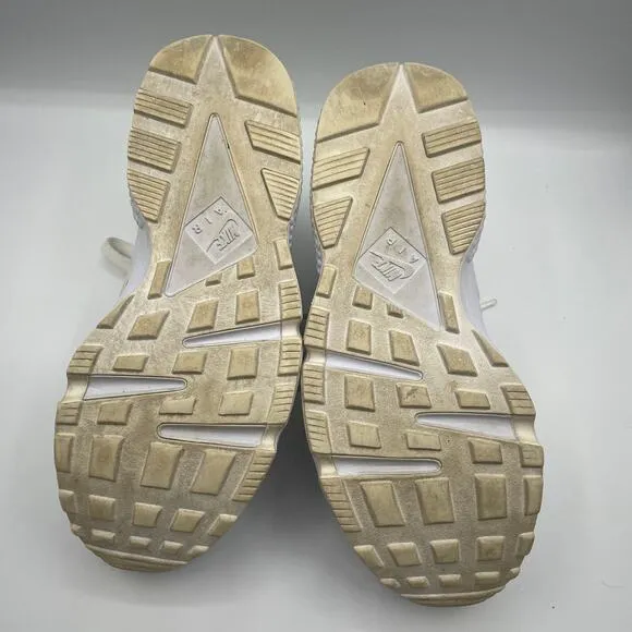 Nike Air Huarache White Platinum Casual Street Low Shoes Mens 8.5