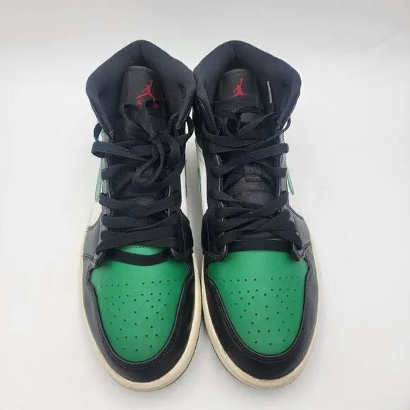 Nike Air Jordan 1 Green Toe &quot;Pine Green&quot; Shoes Sz 10 (554724-067) Sneakers