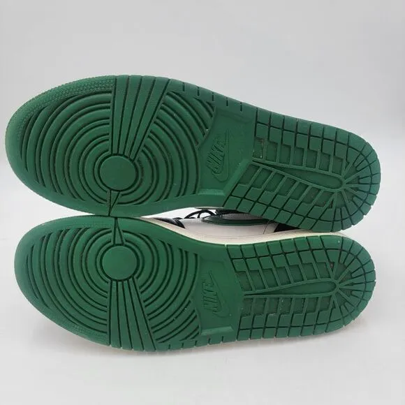 Nike Air Jordan 1 Green Toe &quot;Pine Green&quot; Shoes Sz 10 (554724-067) Sneakers