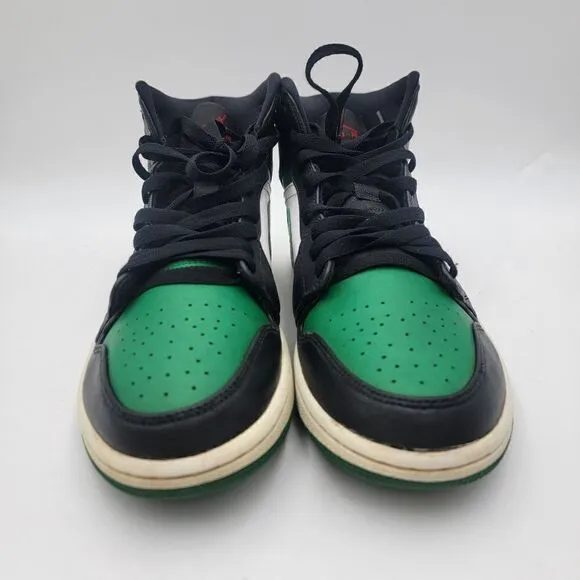 Nike Air Jordan 1 Green Toe &quot;Pine Green&quot; Shoes Sz 10 (554724-067) Sneakers
