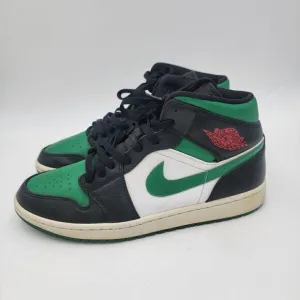 Nike Air Jordan 1 Green Toe &quot;Pine Green&quot; Shoes Sz 10 (554724-067) Sneakers