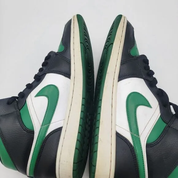 Nike Air Jordan 1 Green Toe &quot;Pine Green&quot; Shoes Sz 10 (554724-067) Sneakers