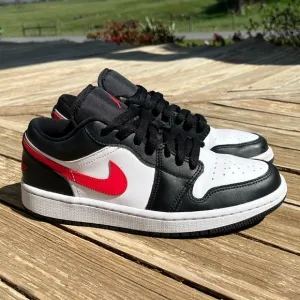 Nike Air Jordan 1 Low Black Siren Red Size - Women’s 7.5
